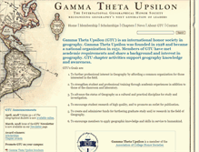 Tablet Screenshot of gammathetaupsilon.org